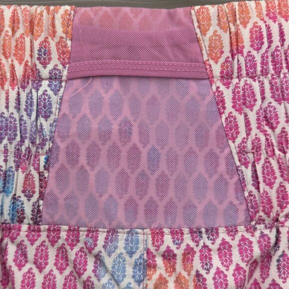 Free People FP Movement The Way Home Shorts Multicolor Logo Size Small Pink - Picture 3 of 4